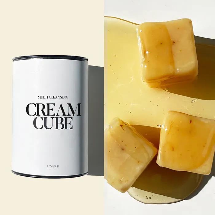 Vitamin Moisturizing Cleansing Cream Cube 100g for a Clear Complexion Hypoallergenic Makeup Morning Wash