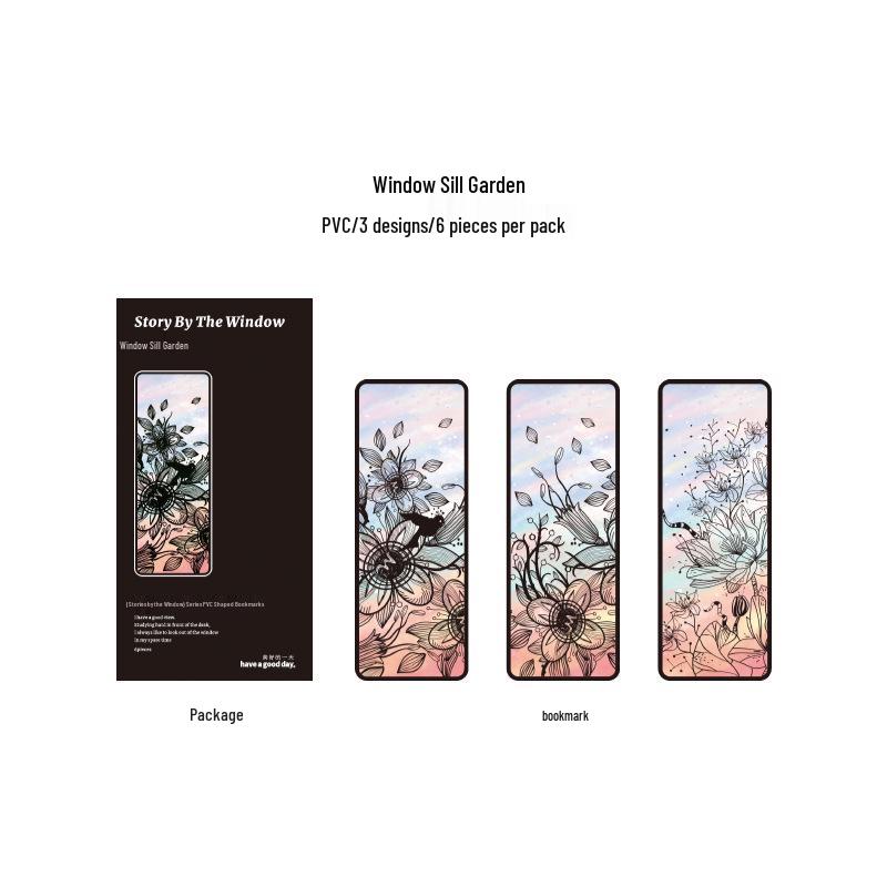 Beautiful Day Bookmark Series: Lace Journal Decorative Stickers - 8 Styles