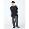 [Beams Heart] Jeans Loose Straight Denim Pants Men's BLACK L