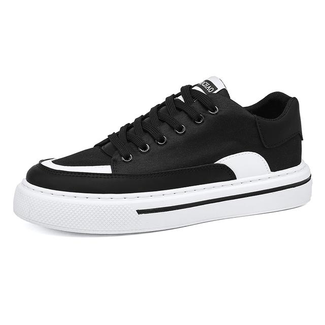 

Мода 2024 года, мужские новые повседневные парусиновые кроссовки, мужские мокасины для ходьбы, мягкая подошва, балетки, наружная дышащая ткань, спортивная обувь для вождения, мужские теннисные туфли CN 39 чёрный