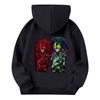 Child Fashion Lightweight Long Sleeve Pullover With Pockets  Print Hoodie