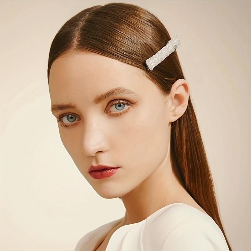 Craft Crystal Bangs Clip Side Clip Hair Accessories Horizontal Clip