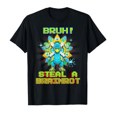 Bruh Ventoliero Pavonero Lustiger Gehirnfäule für Jungen Kinder Jugendliche T-Shirt Für Männer Frauen 100% Baumwolle T-Shirts Kurzarm Tops 0304...