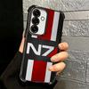 N7 Mass Effect Soft Phone Case For Samsung A17 A27 A07 A37 A57 A16 A56 A15 A55 A14 A54 A13 A53 A26 A36 A25 A35 A24 A34 A23 A33