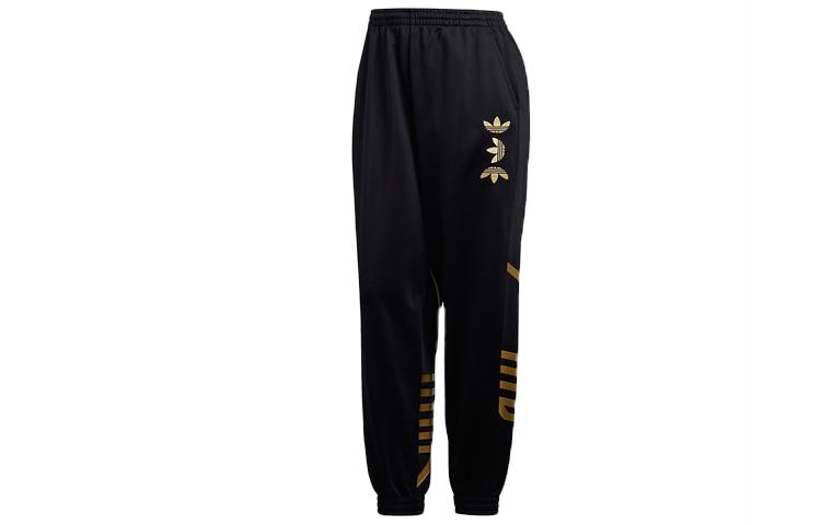 

Adidas Originals Knitted Sweatpants Women s Black Moderate Cuffed Pants FS7226 36