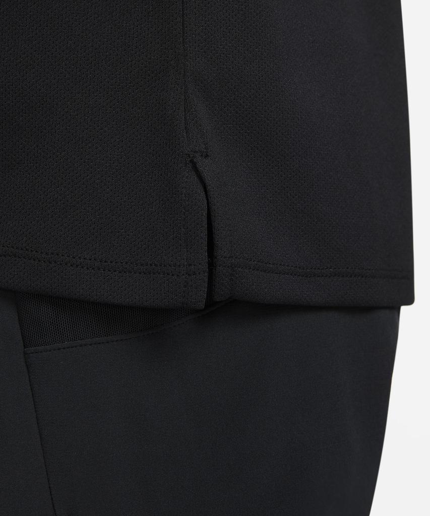 Nike Miler Dry-Fit Uv Long Sleeve Running Top M - Black / Fb7071-010