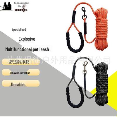 High-Visibility Towing Rope Dog Leash, Anti-Pull, Extended, for Small, Medium, Large Dogs (2m - 3m)
