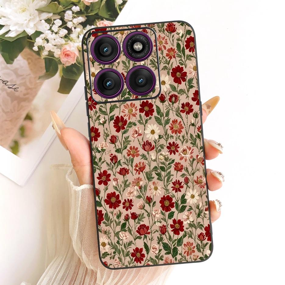 For Motorola Edge 60 Fusion Case Edge60 S Luxury Candy Painted Cover Soft Silicone Case For Motorola Edge 60 Pro Edge60 5G Shell