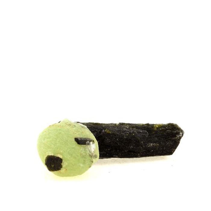 Pierres et Minéraux. Prehnite + Epidote. 90.5 ct. Bendougou, Kayes, Mali.