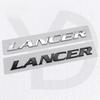 Für Mitsubishi Lancer ABS-Kunststoff Auto Heckklappen Emblem 3D Namensschild Plakette Seitliche Modifizierte Dekoration Styling Zubehör
