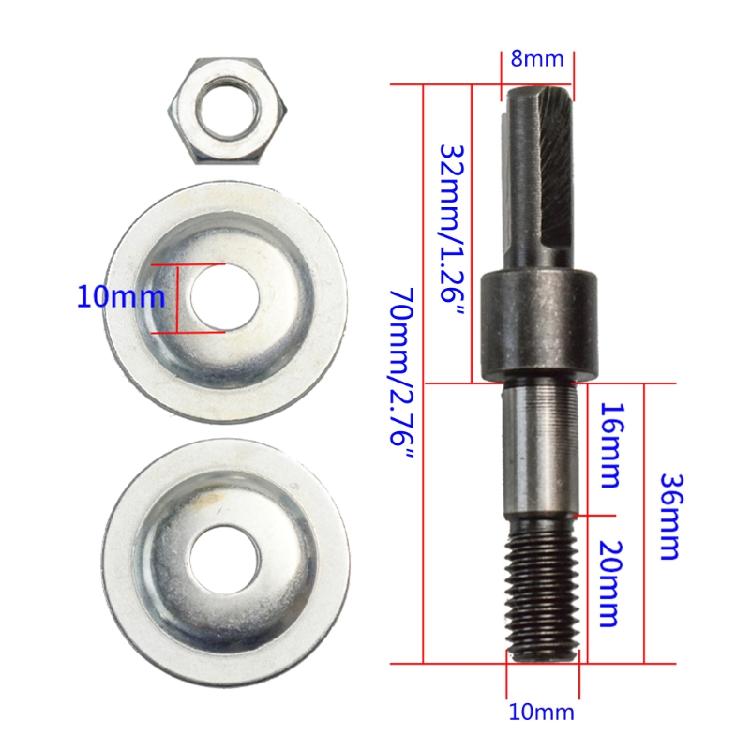 High Quality Mandrel Adapter Flange Spanner Kit Disc Holder  for Angle Grinder