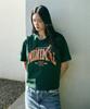 MINIMALPROJECT 88 Arch Logo Oversized Short Sleeve T-Shirt Mst150C [Green]