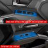 LHD For TOYOTA TACOMA 2024 2025 ABS Carbon Fiber Door Armres tWindow Lift Button Glass Rise Switch Cover Interior Accessories