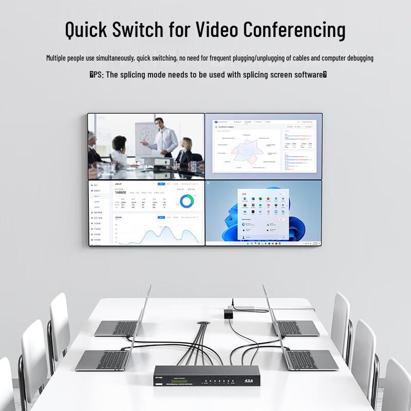 MT-viki 4x4 VGA Matrix Switcher