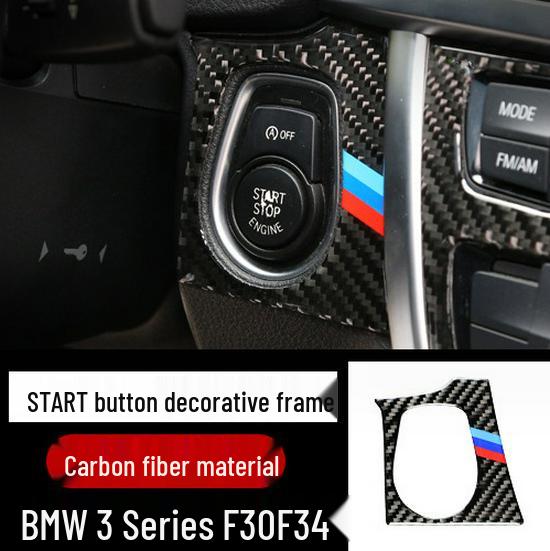 

BMW 3 Серии GT 320li Панель переключения передач из углеродного волокна Аксессуар для центральной консоли