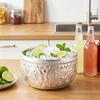 Artisanal Crafted Silver Aluminum Thai Styles Bowl Suitable For Shaved Ice Dessert Soups And Noodles Rustics Tableware
