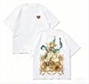 Camiseta Witch Hat Atelier Coco Estampado a Doble Cara Con Pequeño Logo de Libro Algodón Blanco Camiseta Oversize Para Fans de Anime