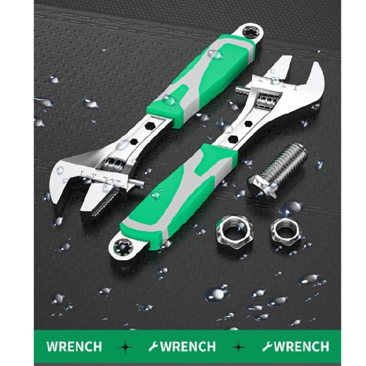 Adjustable Wrench Multifunctional Double Purpose Adjustable Wrench 8/10/12Inch