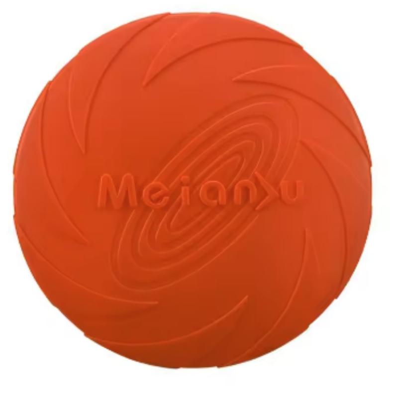 Pet Dog Flying Disk Toy Silicone Material Environmentally Friendly Anti-Chew Dog Puppy Interactive Training Pet Supplies E2