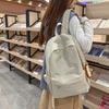 Simple Student Backpack with Large Capacity Multiple Pockets Casual and Lightweight Suitable for Daily and Student Use