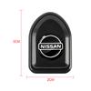 Mini Car Hooks Black Self Adhesive Invisible Hooks Interior Storage Holder For Nissan Nismo Tiida Teana ALTIMA SYLPHY MURANO KICKS QASHQAI GTR
