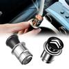 Auto-Zigarettenanzünder-Abdeckung Legierung Staubdicht Dekorative Kappe Zubehör Für Citroen C4 C3 C5 C1 C2 Berlingo Celysee Cactus Picass