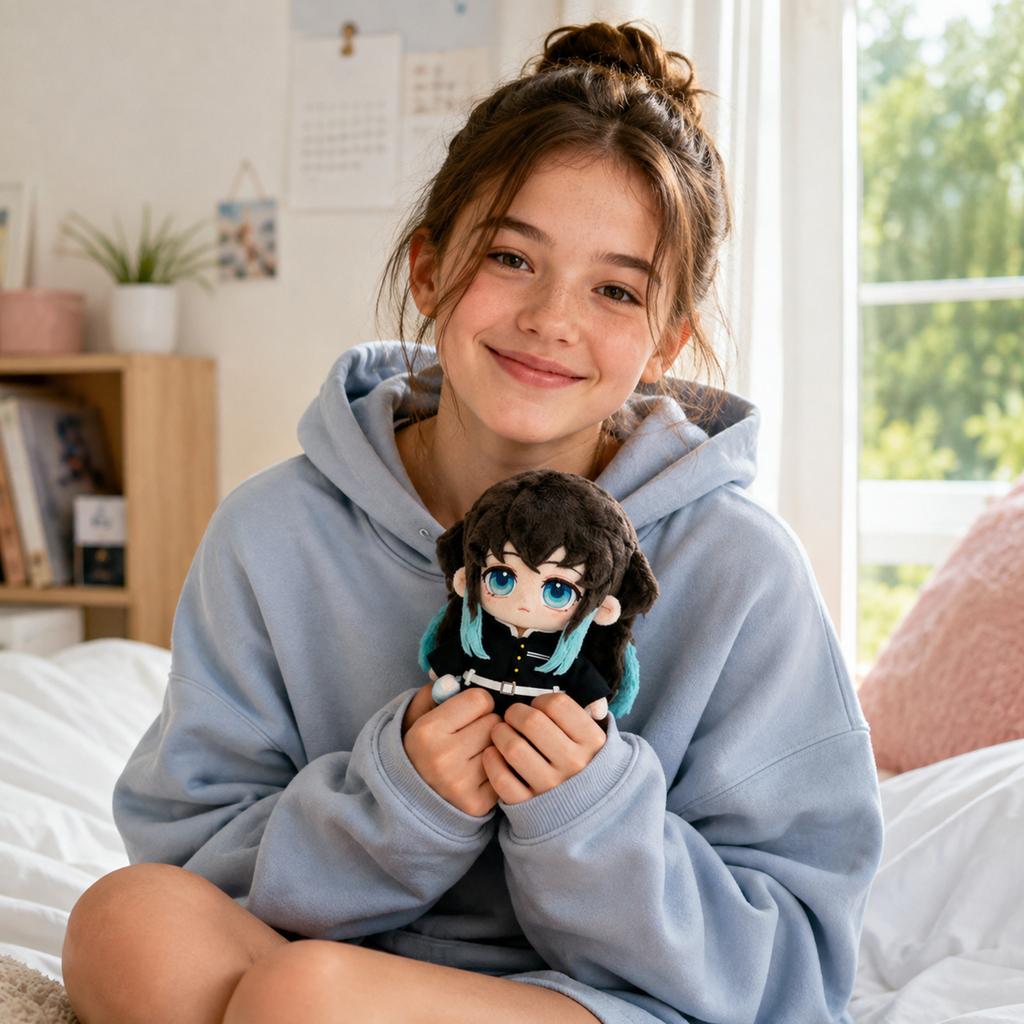 Cute Plush Toys Creative Decoration for Home and Any - Soft Stuffed Animal Doll for Shelf Display