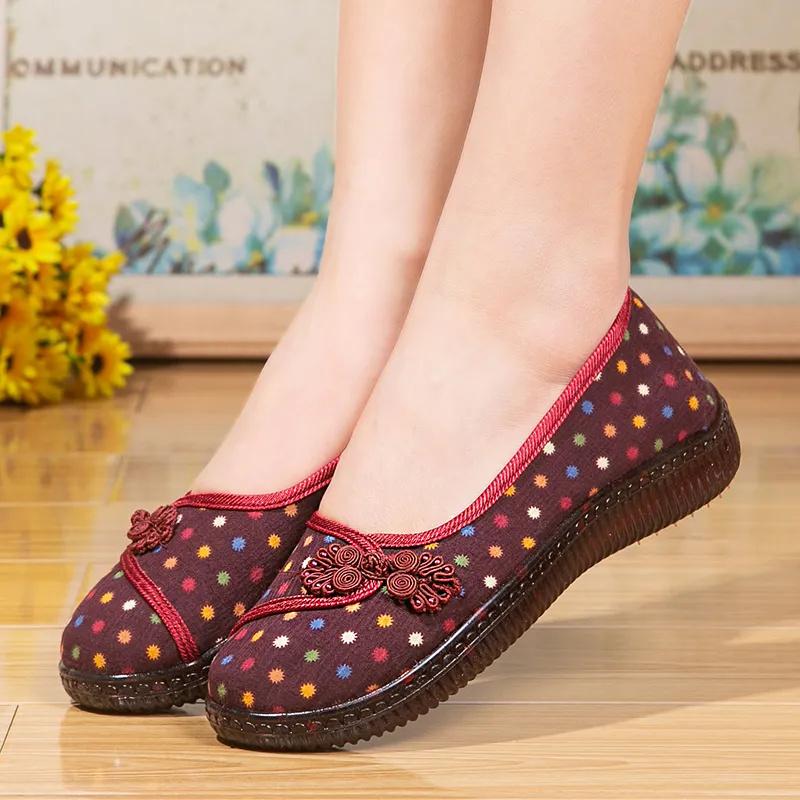 Zapatos De Mujer Women High Quality Anti Skid Multi Color Mom Flat Loafers Sapatos Femininas Lady Classic Round Toe Shoes Ga249