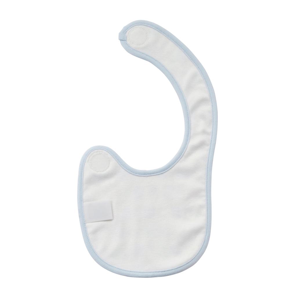 MIKI HOUSE Made In for Boys and Baby Baby Shower Sax Bib, Japan, Water-Repellent, Girls, Clothes, Gift, Children's Clothing, 40-2938-145,