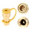Reliable Gas Fittings Set Leak Proof Gas Quickly Clip For Grills Recreational Vehicles And Heating Unit Resistant To Corrosions