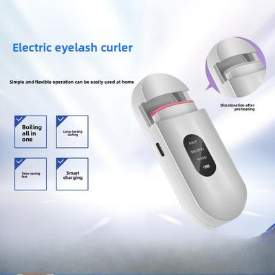 Elektrikli Kirpik Ütüleme Cihazı Lokal Isıtma Elektrikli Kirpik Kıvırıcı Uzun Süre Kalıcı Kıvırma Güzellik Cihazı Uzun Süre Kalıcı Kirpik Kıvırıcı