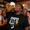 Papa 2026 Funny Future Dad Beer Lovers Printed Tshirts Graphic Tshirts High Quality Mens Short Sleeve Tshirts Mens Tops