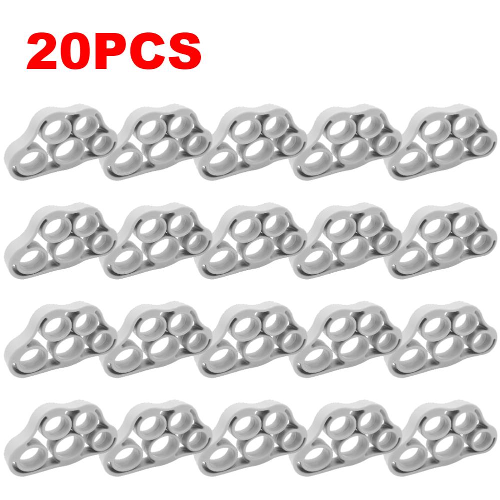10-40PCS Silicone Finger Gripper 5 Fingers Strengthener Trainer Elastic Wrist Stretcher Finger Expander For Fitness Training New