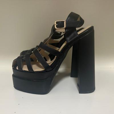 Women Summer Sandals Shoes Thick High Platform Women High Heel Pumps Ankle Strap Ladies Party Shoes
