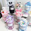 Kirby Sanrio Kuromi & Melody Plush Doll Bouquet - Perfect Christmas or Birthday Gift