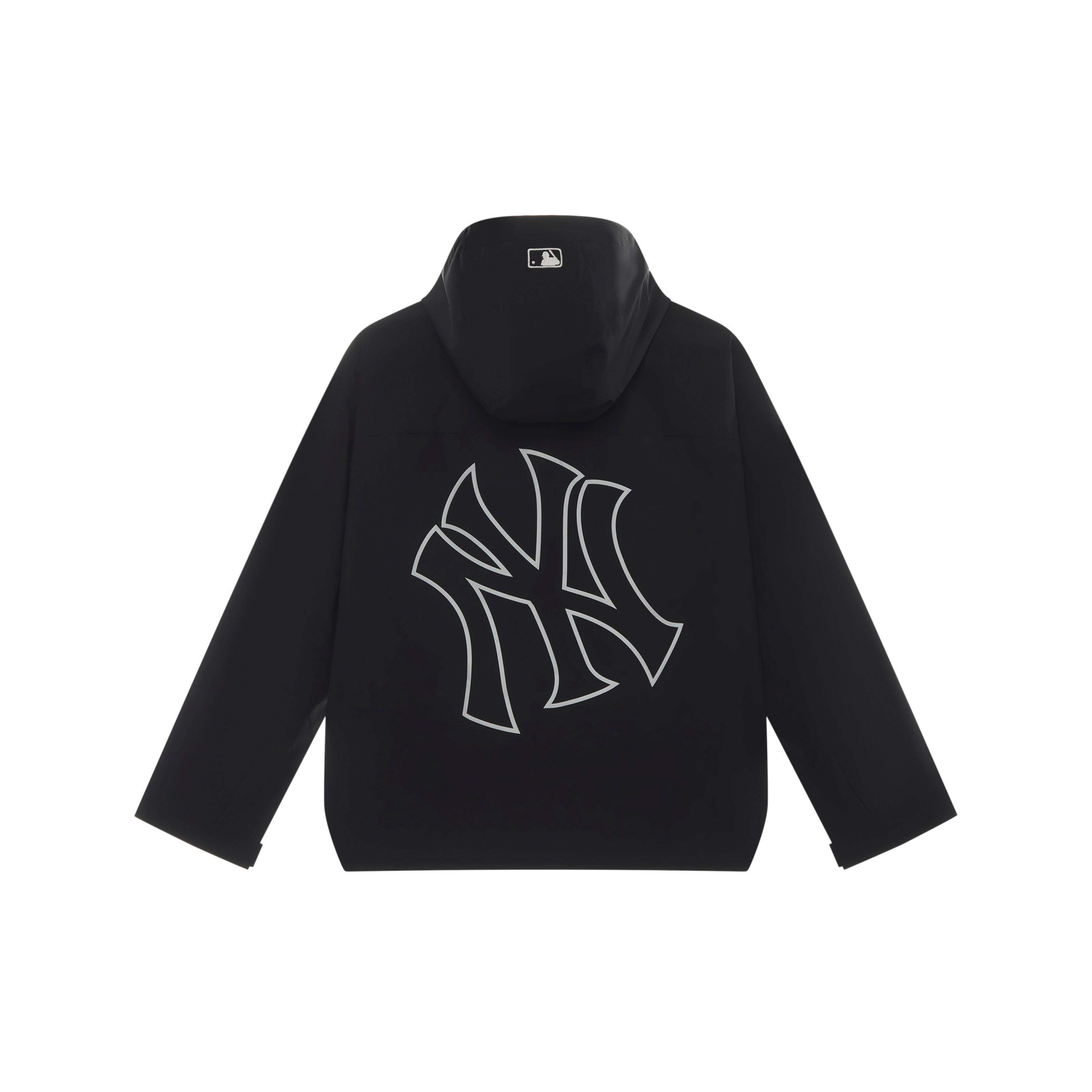 MLB New York Yankees Basic Collection 24FW Windproof Jacket Unisex Black 3AWJB0344-50BKS XL