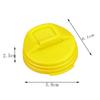 6Pcs Reusable Can Stopper Plastic Soda Lid Covers Multi-color Covers Beer Bottle Cap Tin Can Soda Coke Cola Cap Leak-Proof Cap