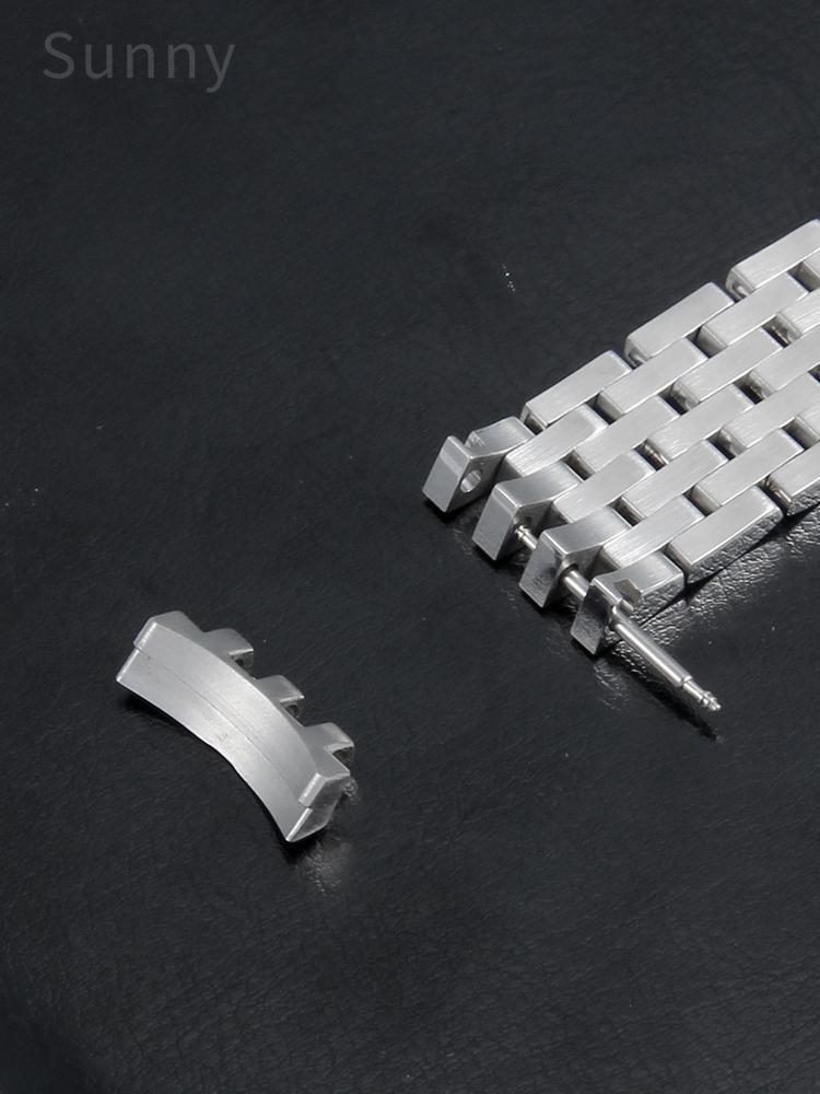 For Tissot 1853 Weiyi Series T038 Original Replace Accessories T038430a Men's Machinery 19mm Silver Waterproof Watchbands