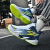 Mandarin Duck Basketball Shoes Boys Shoes High Top 12 Sports Shoes 15 Years Old Youth Training Sports Actual Combat Blue Sneakers