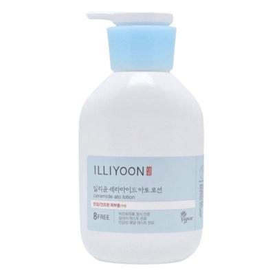 ILLIYOON Ceramide Ato Lotion 334ml – Fragrance-Free Moisturizing Lotion for Sensitive & Dry Skin, Gentle Vegan Korean Body Care