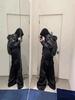 2024 Herren Amerikanischer Stil Schwarze Mehrzweck-Locker sitzende Arbeitsjeans