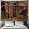 Retro Countryside Cottage Style Tapestry Natural Element Decorative Painting Creates a Warm Home Atmosphere