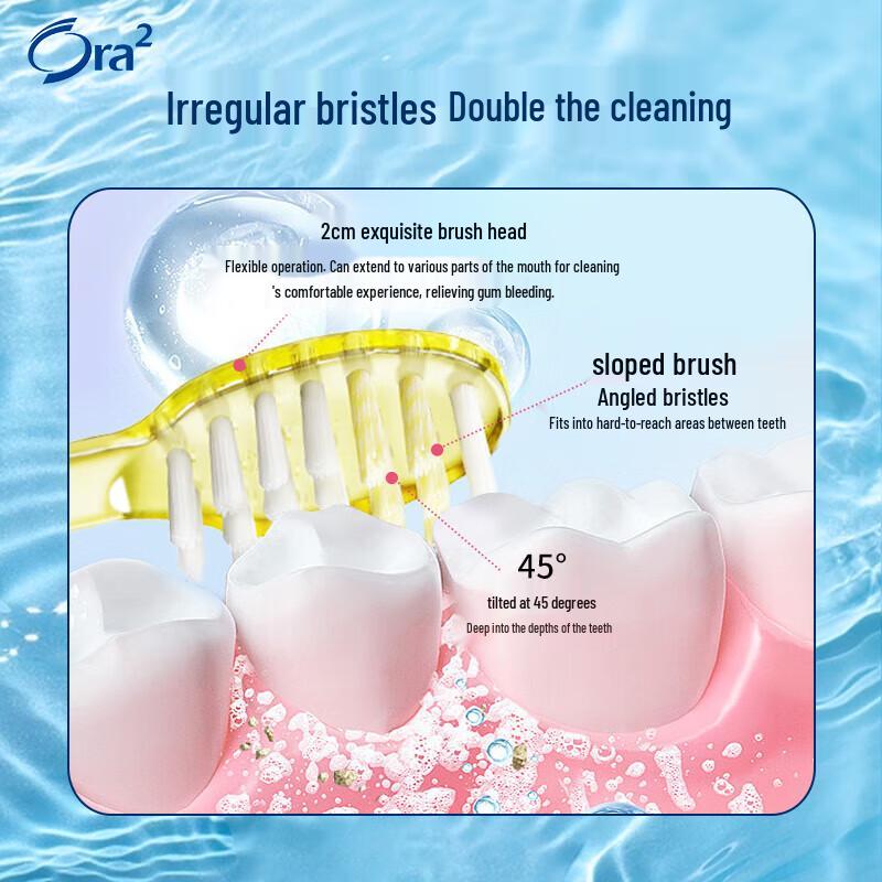 Ora2 Gum Care Spiral Bristle Toothbrush