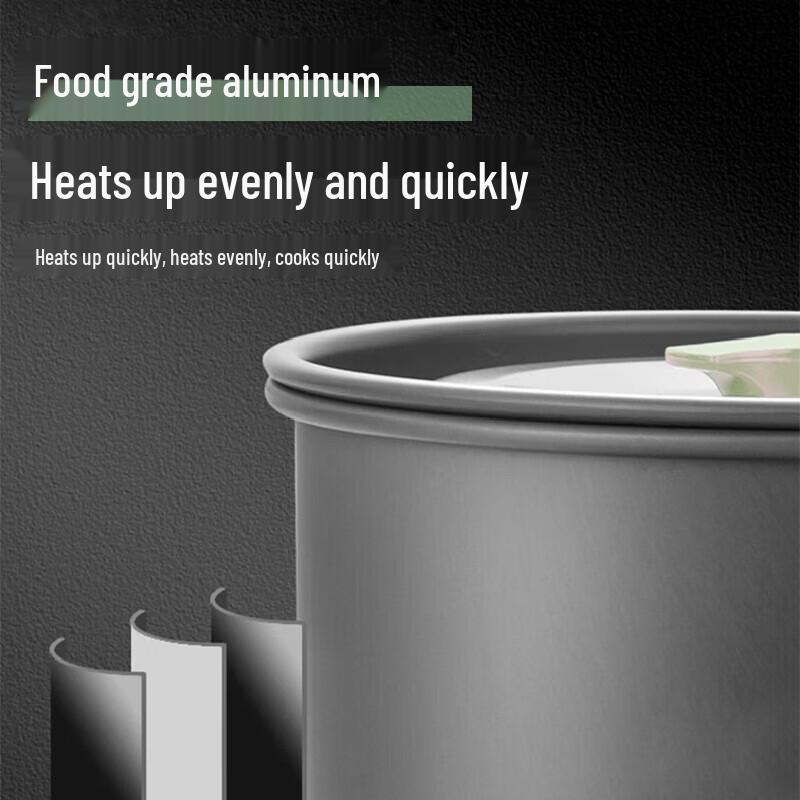 Quyoubang Portable Outdoor Camping Cookware Set