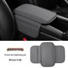 Car Armrest Riser Pad with Non-Slip PU Leather Cover and Storage Bag