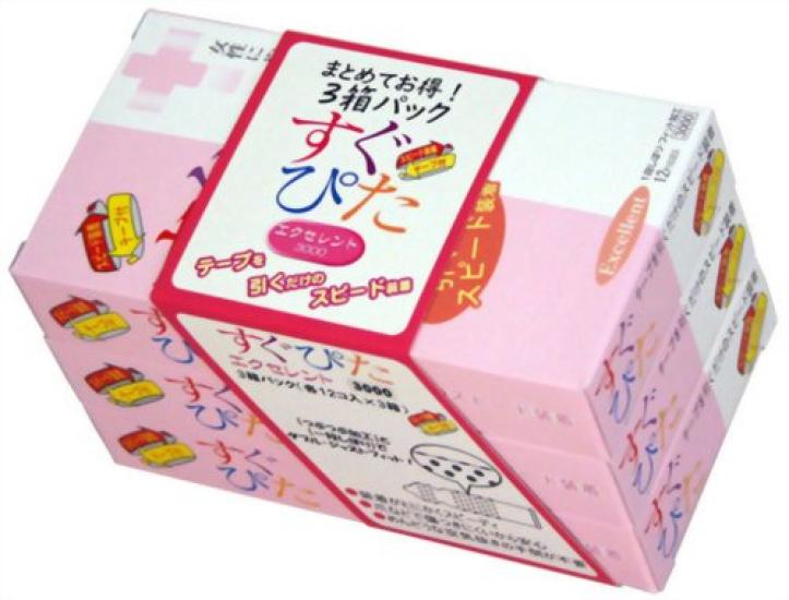 Condoms Sugupita Excellent 3000 12 pieces x 3 boxes 36 (total pieces)