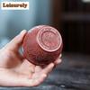 160ml Yixing Zisha Hundred Blessings Teacup Luxury Tea Bowl Tea Cup Set Tea-tasting Smelling Cup Jianzhan Master Cups Tea Items