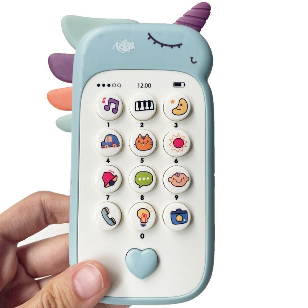 

Mobile Phone Musical Toys Baby Sleeping Toys Sound Machine Baby Phone Toy Music Sound Telephone синій