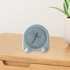 Bedside Alarm Clock Compact Mini Size Silent Operation Battery Powered Illuminated Display Decorative Table Clock