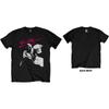 T-shirt Uomo Elton John Rosa Pennellata Nera
